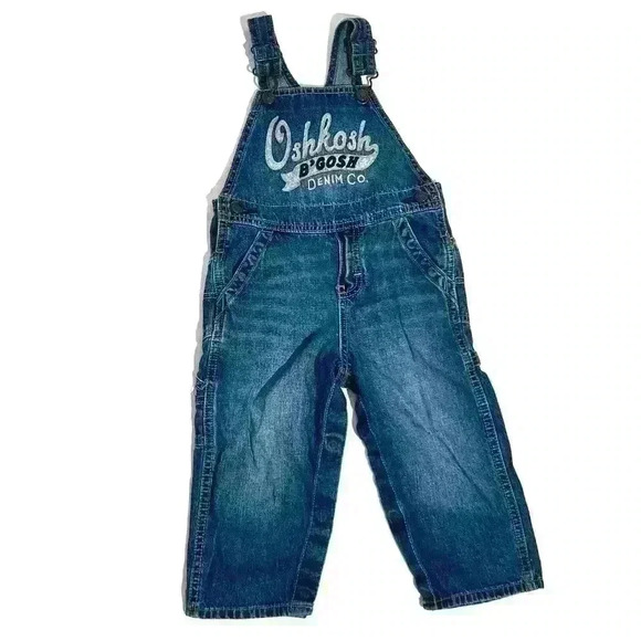 Oshkosh B’ Gosh Denim Overalls - Picture 1 of 6